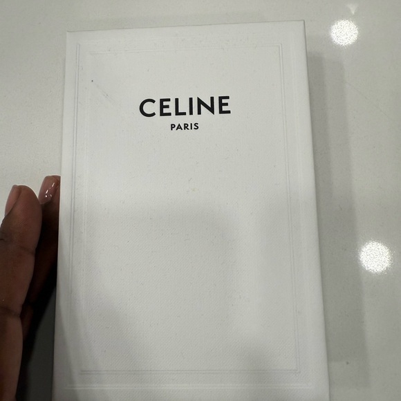 Celine Black and Brown Card Holder - Picture 3 of 3